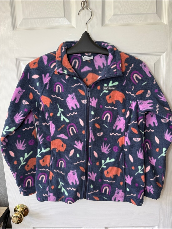 Columbia Other - Columbia Youth Benton Springs Printed Fleece Zip Up